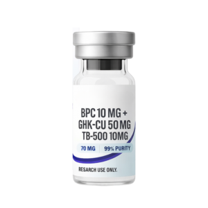 BPC10mg+TB10mg+Ghk-Cu 50mg mixed with BAC water+injection pen